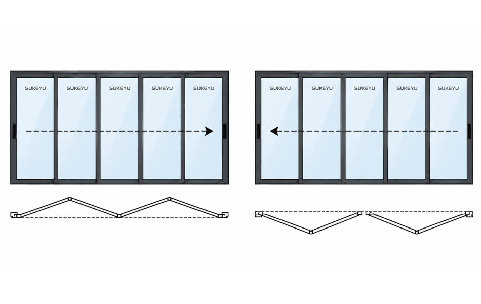 SP-SLIM INTERNAL SLIDING FOLDING
